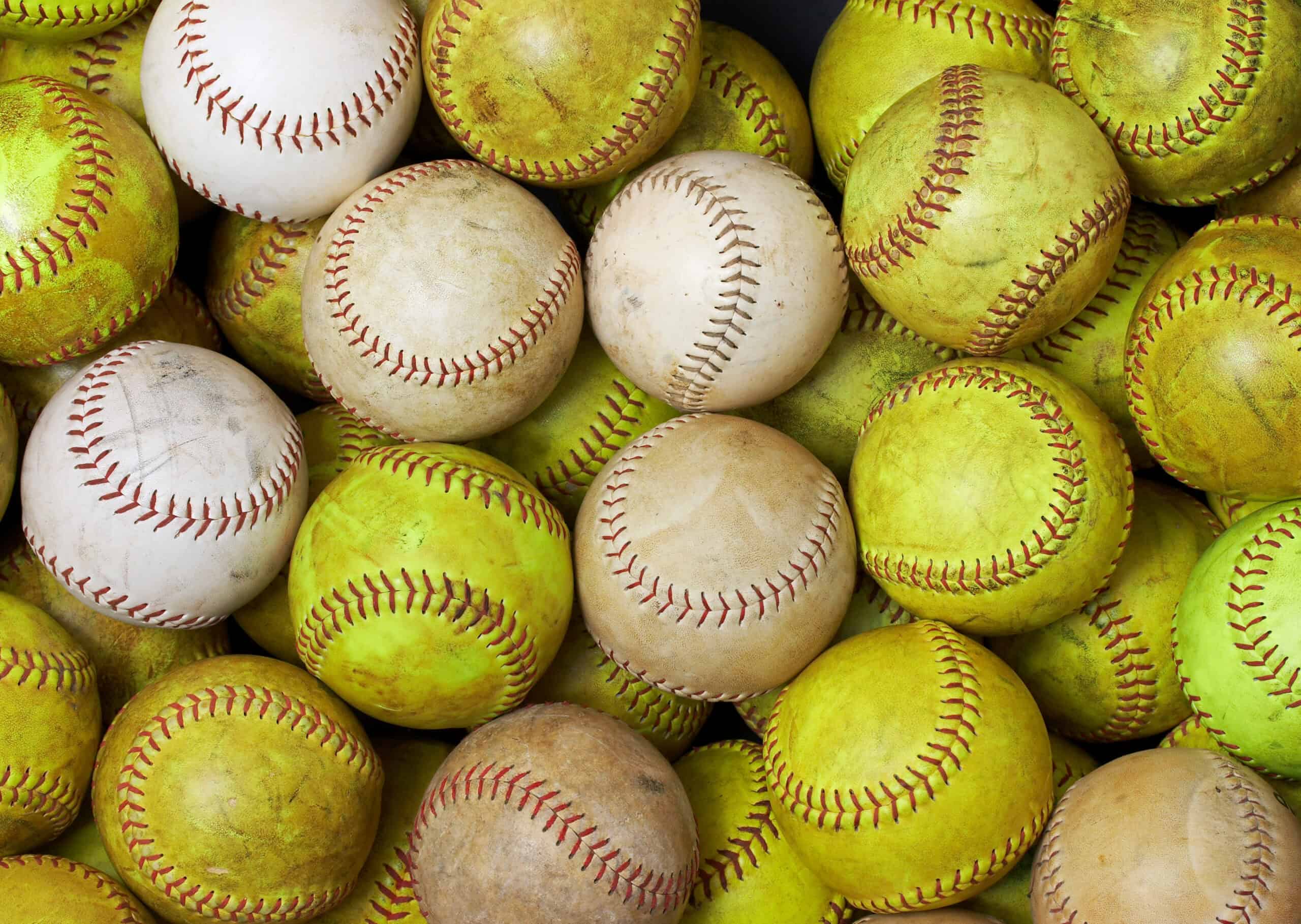 Biloxi Batter's Box softballs and baseballs